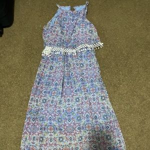 Cute long summer dress